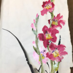 Pracitce art work using Earth Paper #1 by Ng Yuet Lau