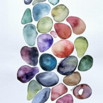 Colourful Glass Pebbles by Andrea Marques