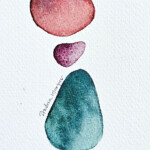 Colourful Glass Pebbles by Andrea Marques