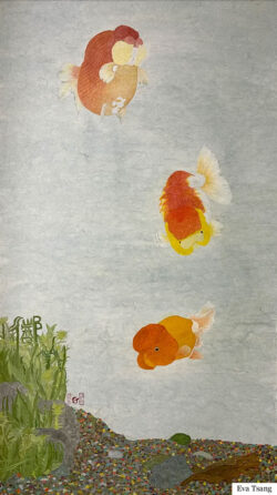 Three Fatty fishes to split ways by Eva Tsang