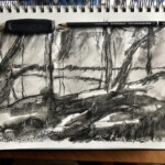Landscape drawing